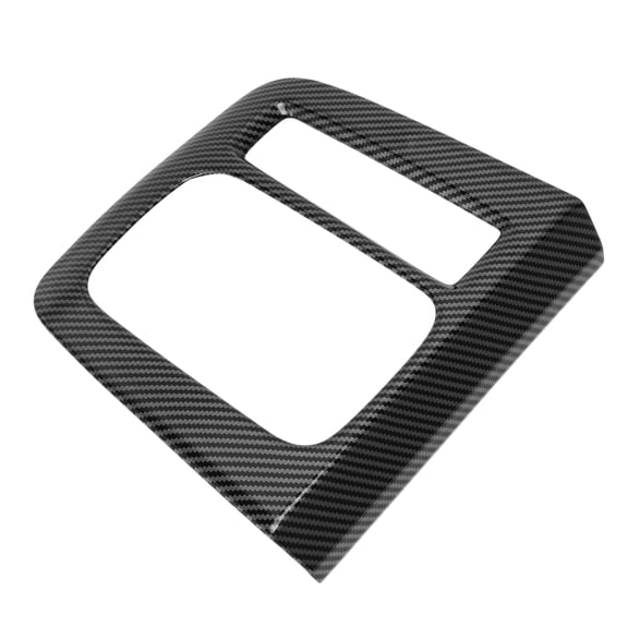 Unique Bargains Central Control Gear Shift Panel Trim Cover for Honda CRV 2023-2025 Gear Shift Control Anti-Scratch Panel Sticker Carbon Fiber Black Half Pack Trim