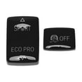 thumbnail image 1 of Unique Bargains Central Control SPORT ECOPRO OFF Button Cover for BMW 1 2 3 4 Series F20 F21 F22 F23 F30 F31 F34 Gear Panel Control Switch Black Center Console 2 Pcs, 1 of 6