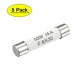 thumbnail image 1 of Unique Bargains Ceramic Cartridge Fuses 30A 500V Ceramic Fuses Fast Blow for Amplifier Energy Saving Lamp Ballast 5pcs, 1 of 6
