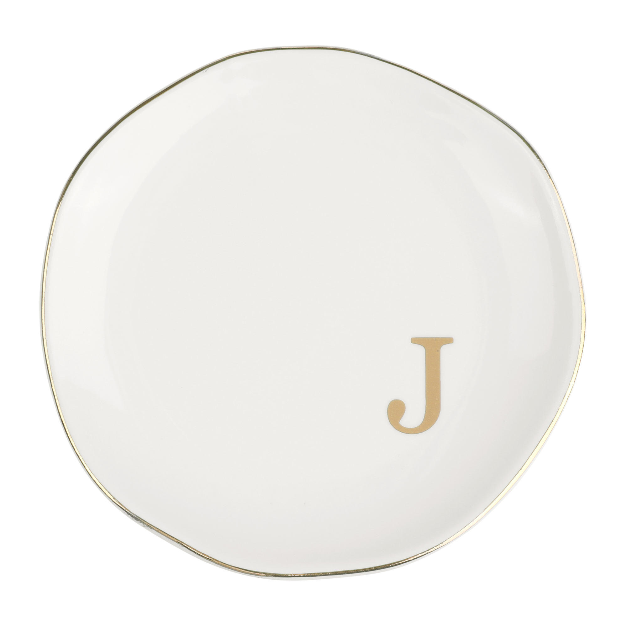 Unique Bargains Ceramic Jewelry Tray Decorative Trinket Dish Gifts Jewelry Boxes White-J