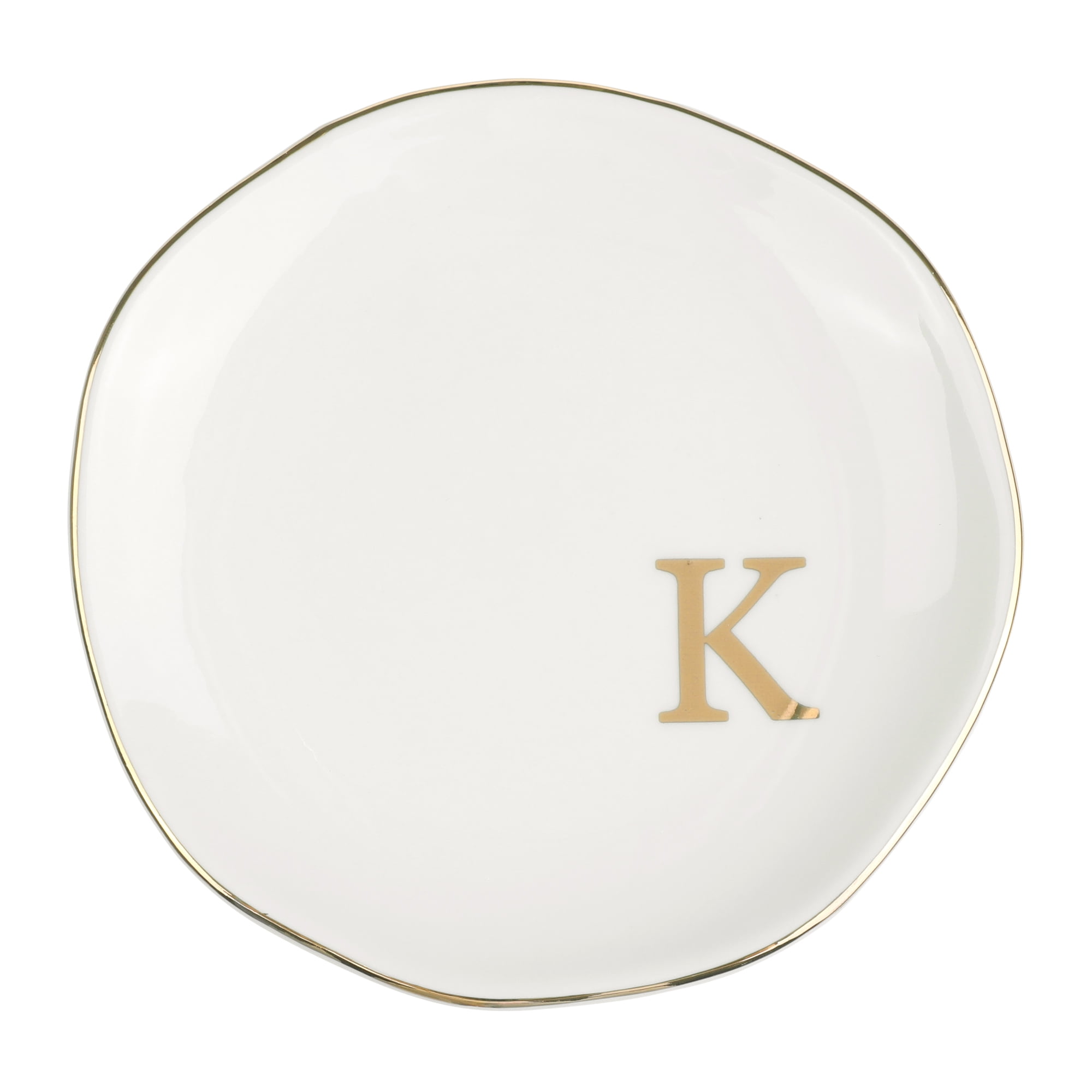 Unique Bargains Ceramic Jewelry Tray Decorative Trinket Dish Gifts Jewelry Boxes White-K
