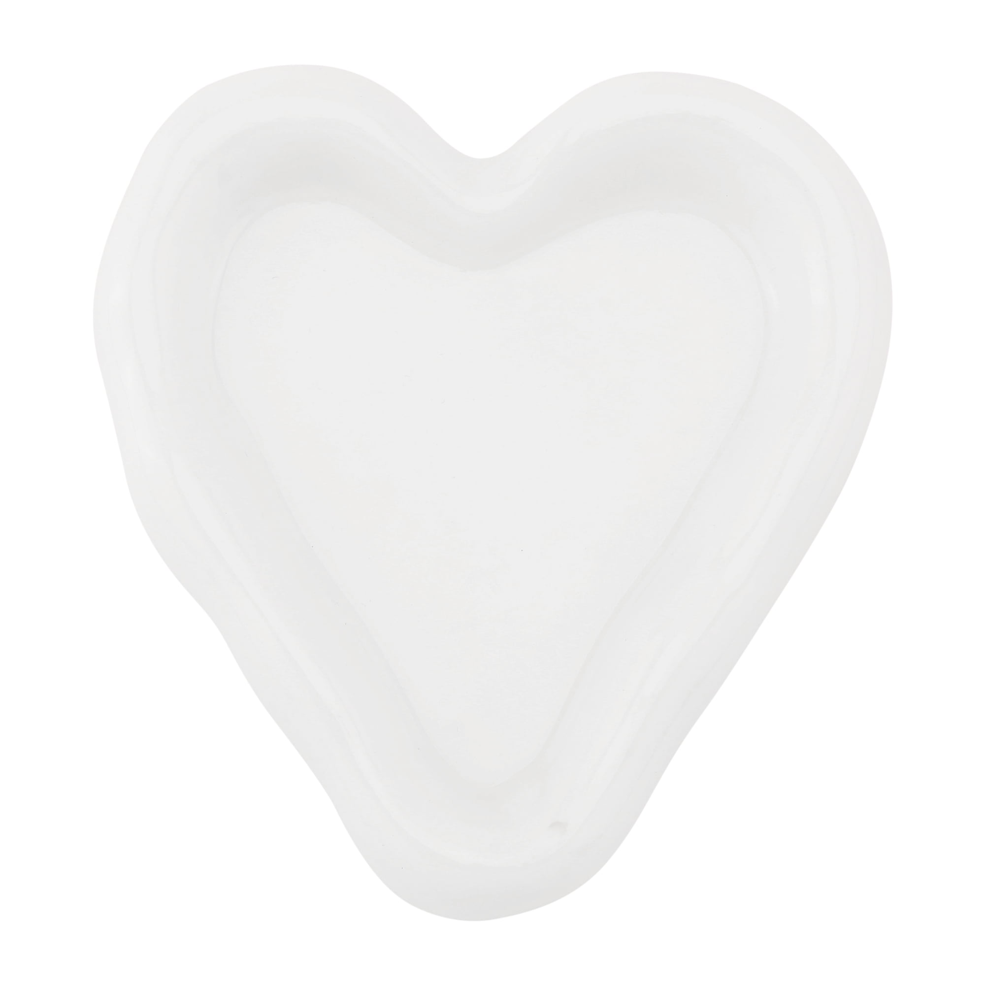 Unique Bargains Ceramic Jewelry Tray Decorative Trinket Dish Organizing Jewelry Box White