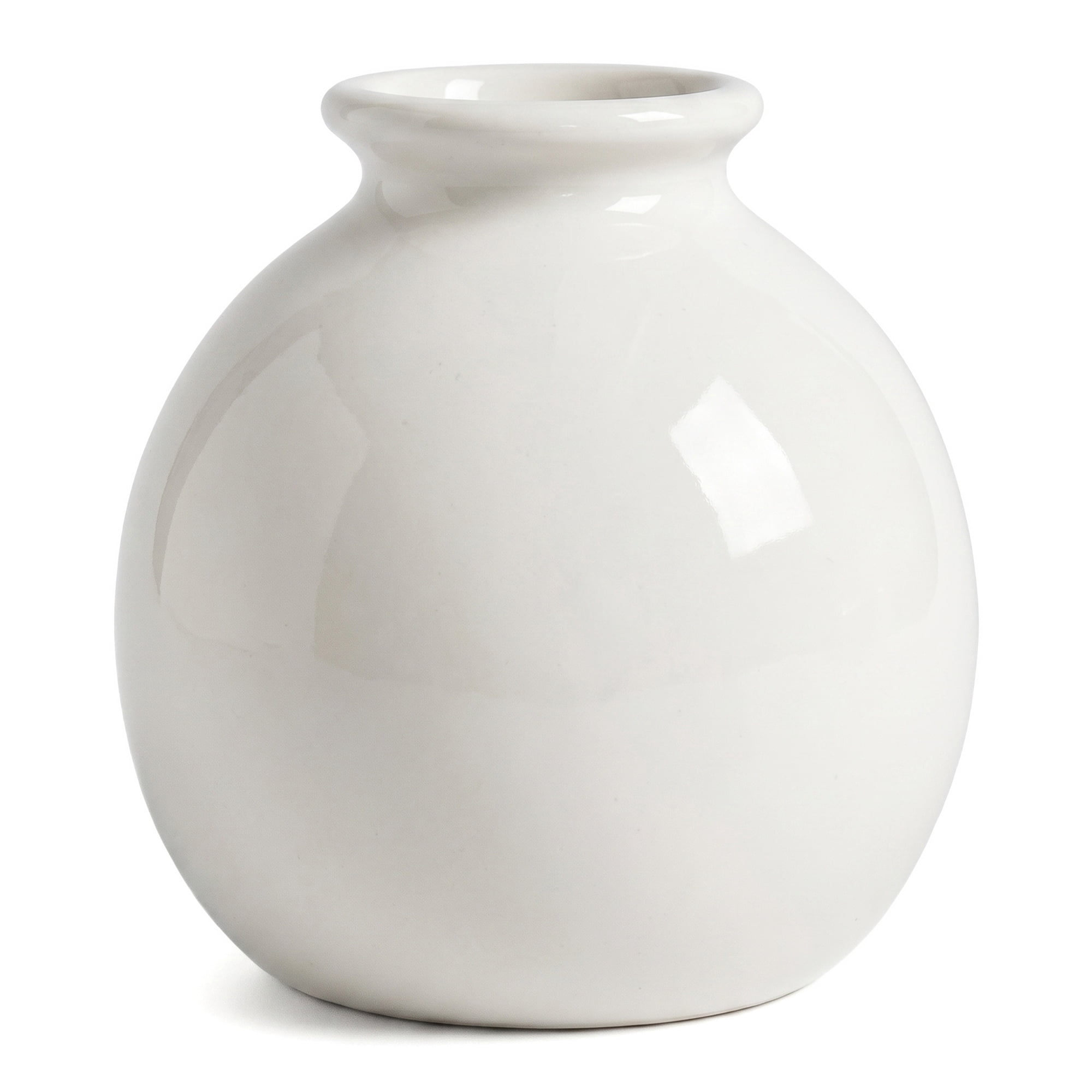 Unique Bargains Ceramic Square Bud Mini Cube Flower Vase Beige 2.8"L x 2.8"W x 2.8"H