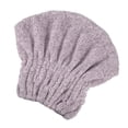 thumbnail image 1 of Unique Bargains Charcoal Fiber Hair Drying Towel Dry Cap Strong Absorbent for After Bath Drying Hair Purple, 1 of 7