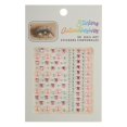 thumbnail image 1 of Unique Bargains Charming Face Rhinestone Stickers Pink, 1 of 5