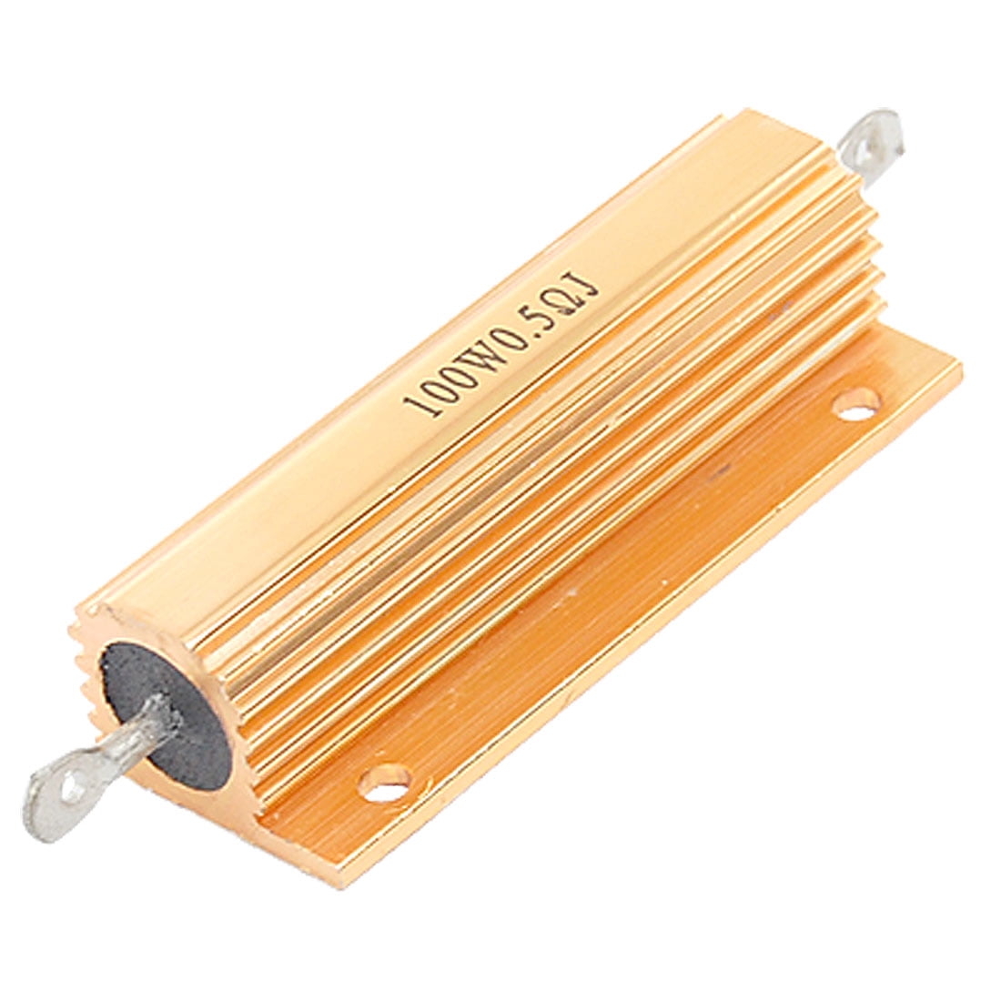 Unique Bargains Chassis Mounted Aluminum Housed Resistor 5% 100W 0.5 ...
