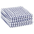 thumbnail image 1 of Unique Bargains Checked Cotton Washable Dish Cloth Kitchen Tea Towels 11" x 16" Blue, 1 of 6