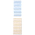 thumbnail image 1 of Unique Bargains Checkered Plaid Cotton Soft Absorbent Hand Towel Blue/Yellow 29" x 13", 1 of 6