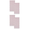 thumbnail image 1 of Unique Bargains Checkered Plaid Cotton Soft Absorbent Hand Towel Pink 29" x 13", 1 of 7