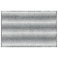 thumbnail image 1 of Unique Bargains Chenille Bathroom Rug Absorbent Non-Slip Striped Plush Shaggy Bath Rugs Dark Grey 16" x 24", 1 of 6