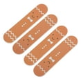 thumbnail image 1 of Unique Bargains Christmas Style Multifunctional Nail File Manicure Tool 4 Pcs Orange, 1 of 6