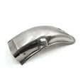 thumbnail image 1 of Unique Bargains Chrome Plating Metal Rear Mud Sand Fender Motorcycle Splash Guard for GN125, 1 of 3