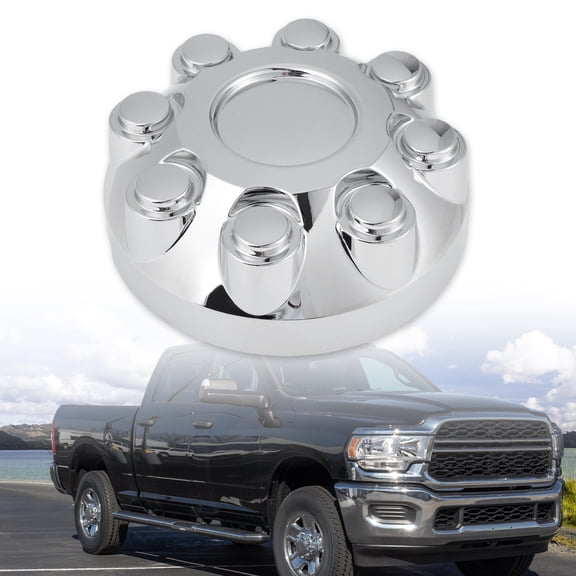 Unique Bargains Chrome Silver Tone Wheel Hub Center Cap Cover for Dodge for Ram 1500 4.7L 5.7L 2006-2008 for Ram 2500 3500 5.7L 5.9L 6.7L Diesel 2003-2013 No.52121450AA