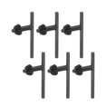 thumbnail image 1 of Unique Bargains Chuck Key 6mm Top Insert Head Diameter 11 Teeth for 1.5-13mm Drill Chuck Black 6pcs, 1 of 7