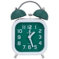 thumbnail image 1 of Unique Bargains Classic Alarm Clock with Nightlight Green 3.5"L x 2.2"W x 5.5"H, 1 of 6
