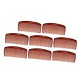 thumbnail image 1 of Unique Bargains Classic Side Clip Hair Comb Teeth Hair Combs Hair Clip Comb Plastic Brown, 1 of 6