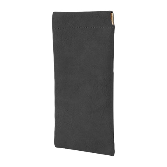 Unique Bargains Classic Simple Portable Eyeglasses Bag for Storage Black