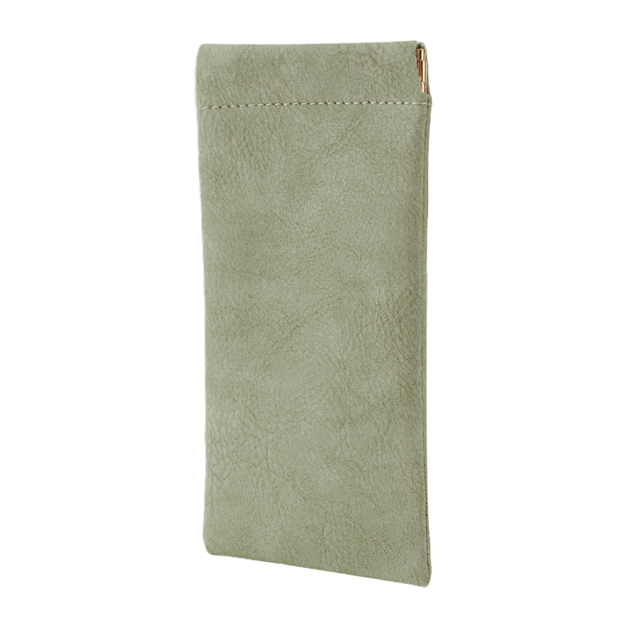 Unique Bargains Classic Simple Portable Eyeglasses Bag for Storage Green