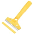 thumbnail image 1 of Unique Bargains Cleaning Scrapper with Package Stainless Steel, Plastic 7.8 inch Length 4 inch Wide Yellow, 1 of 3
