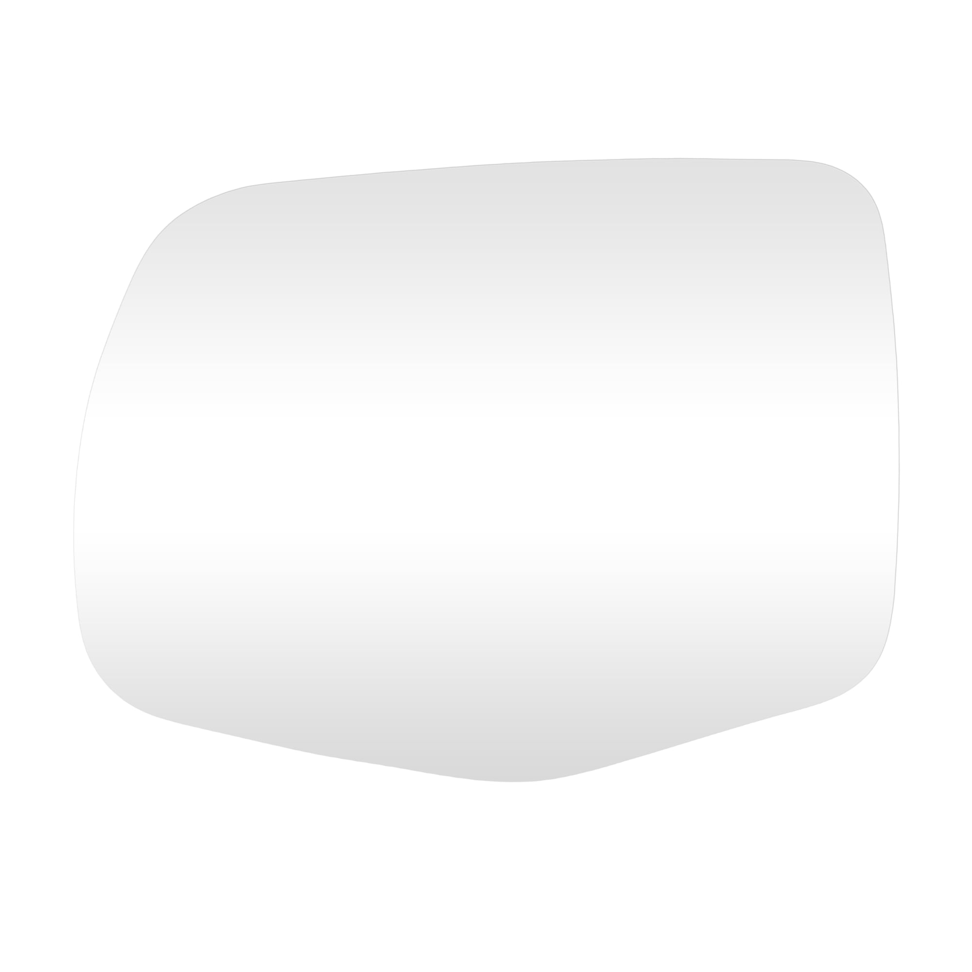 Unique Bargains Clear Lens Side Mirror Glass for Honda Pilot and Passport Left Side