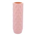 thumbnail image 1 of Unique Bargains Clear Plastic Cylinder Shatterproof Flower Vase Pink 3.5" x 3.5" x 11.8", 1 of 5