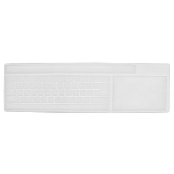Unique Bargains Clear White Letter Keyboard Film Skin Cover for PC Desktop Computer
