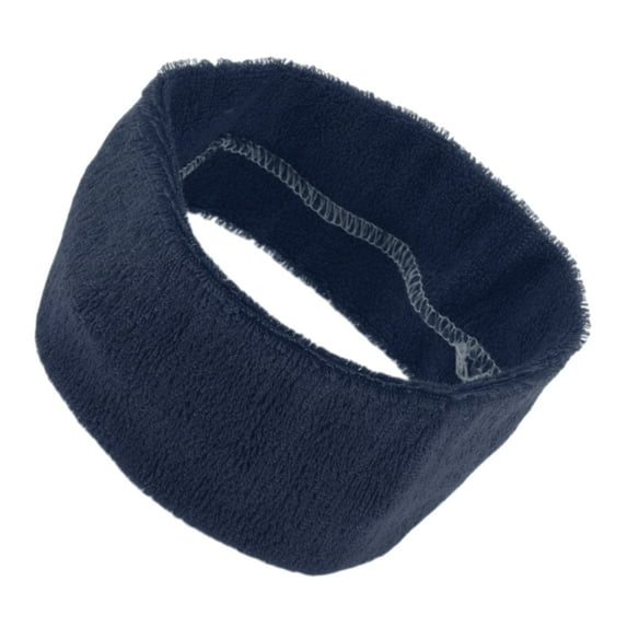 Unique Bargains Close-Fitting Headband Elastic Headband for Sport Navy Blue 1 Pc
