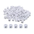 thumbnail image 1 of Unique Bargains Clothes Hanger Marker Colored Hanger Garment Markers Tag White 6T, 1 of 5