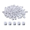thumbnail image 1 of Unique Bargains Clothes Hanger Marker Colored Hanger Sizer Garment Markers Tag White 6-12M, 1 of 5