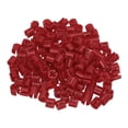 thumbnail image 1 of Unique Bargains Clothes Hanger Markers Tags, Fit 3.5mm Rod Garment Hanger Clips L Red, 1 of 7