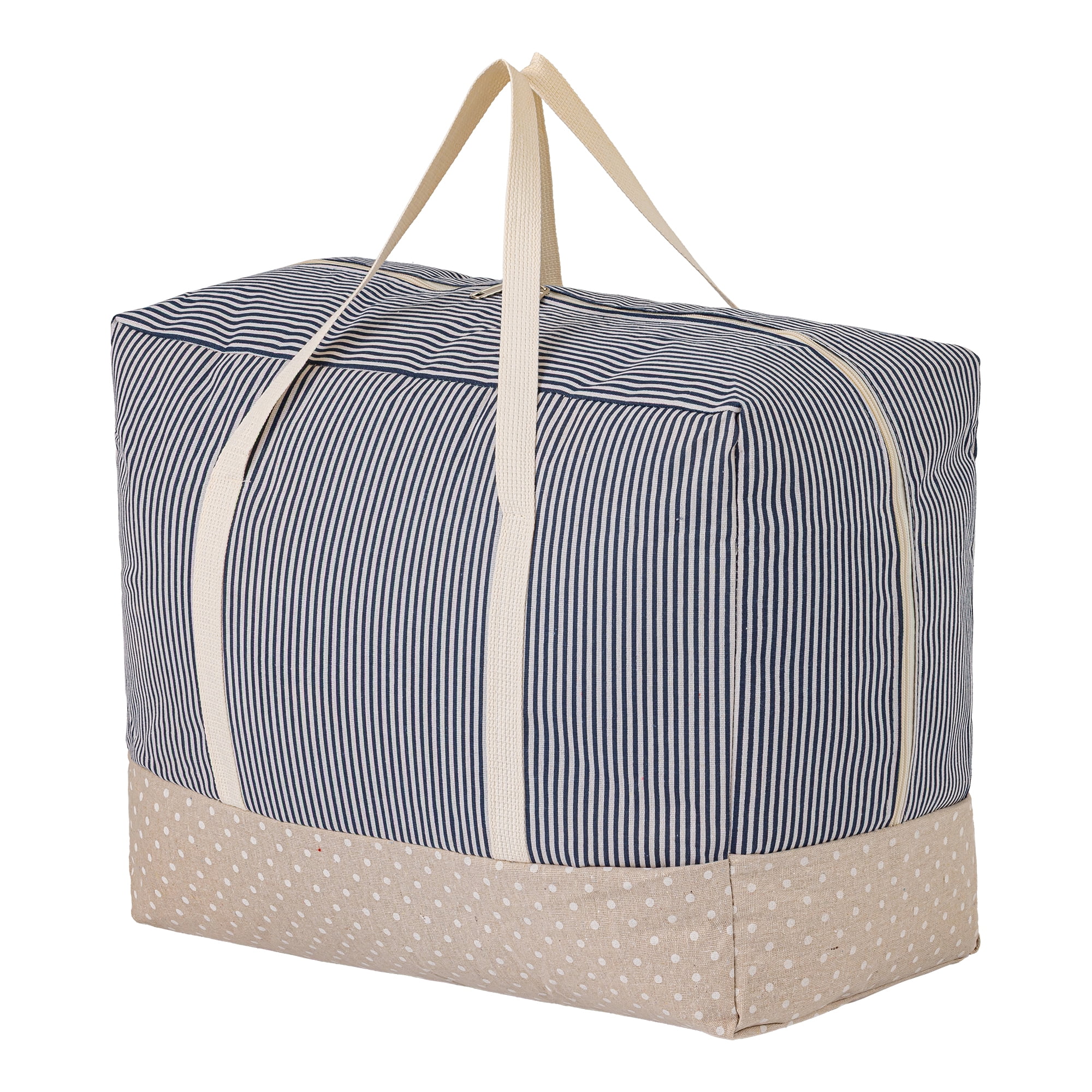 Unique Bargains Clothes Storage Bag for Closet Organizer Blue 22.8"x15.7"x11.8"