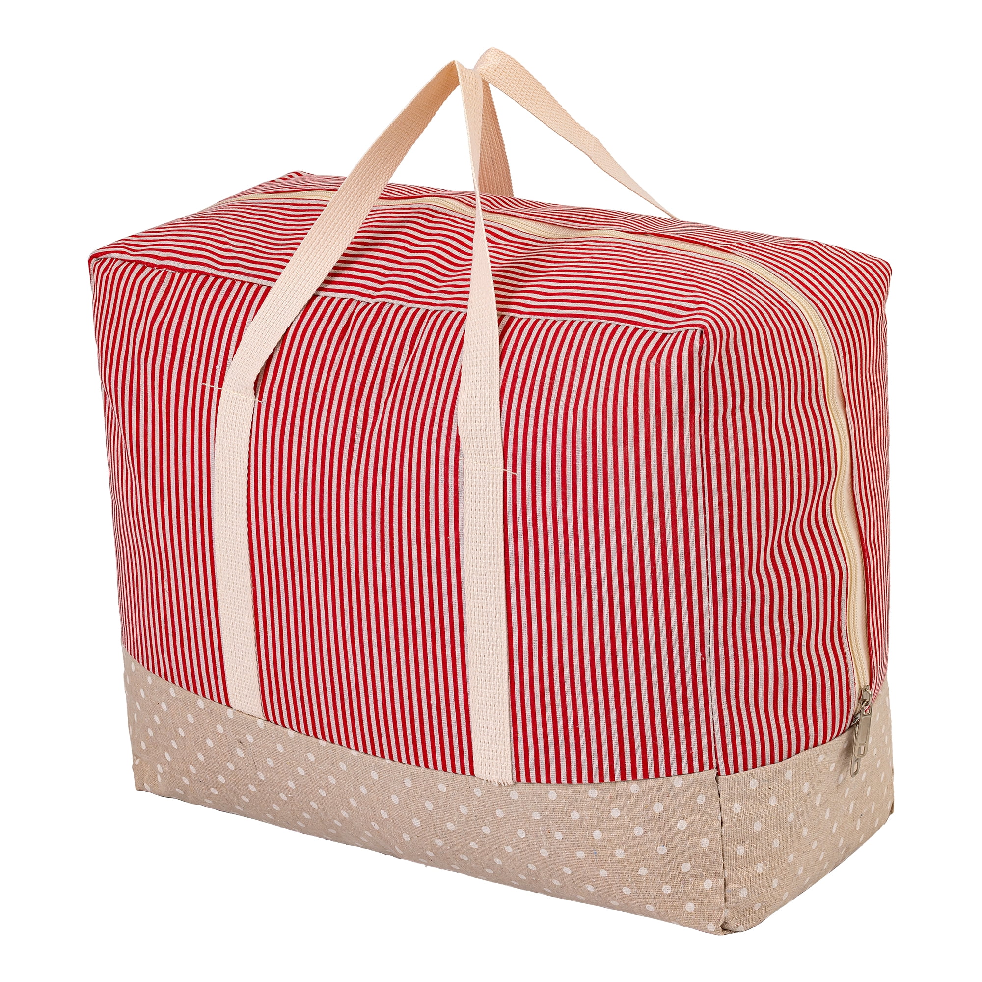 Unique Bargains Clothes Storage Bag for Closet Organizer Red 18.9"x13.8"x9.8"