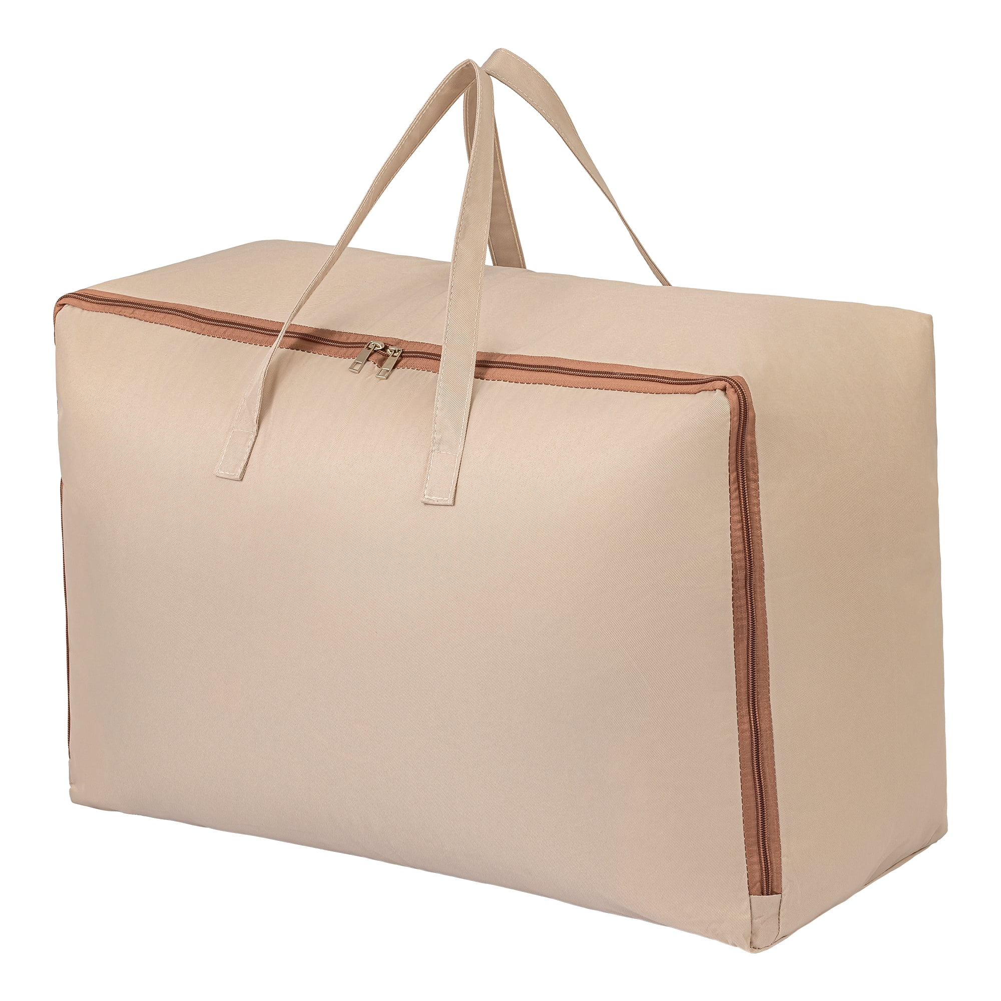 Unique Bargains Clothes Storage Bag for Organizing Closet Beige 23.6"x9.8"x15.7"
