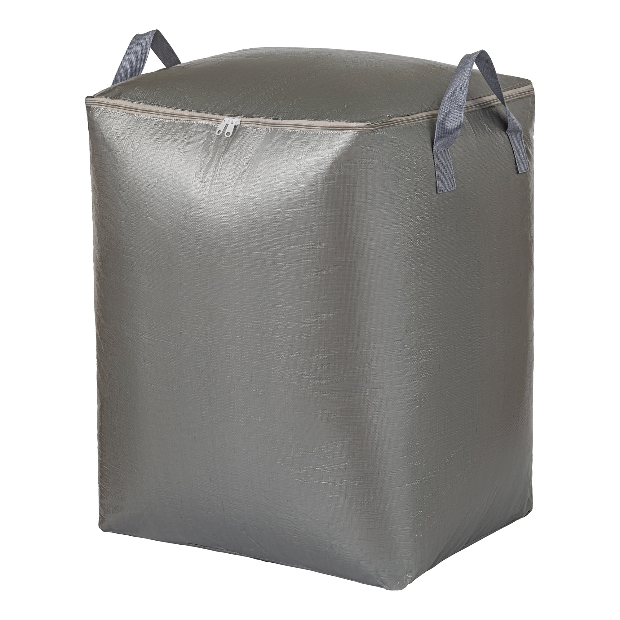 Unique Bargains Clothes Storage Bag with Handles Grey 23.6"x19.7"x31.5"