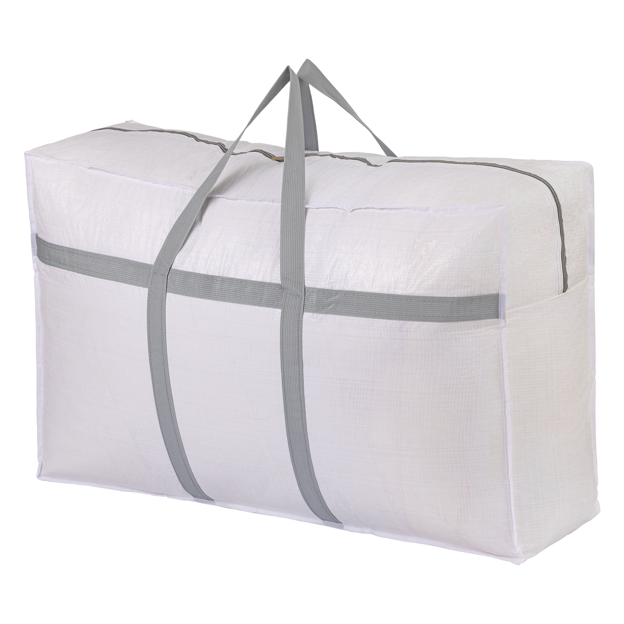 Unique Bargains Clothes Storage Bags for Organizing Clothing White 31.5"x9.8"x19.7"