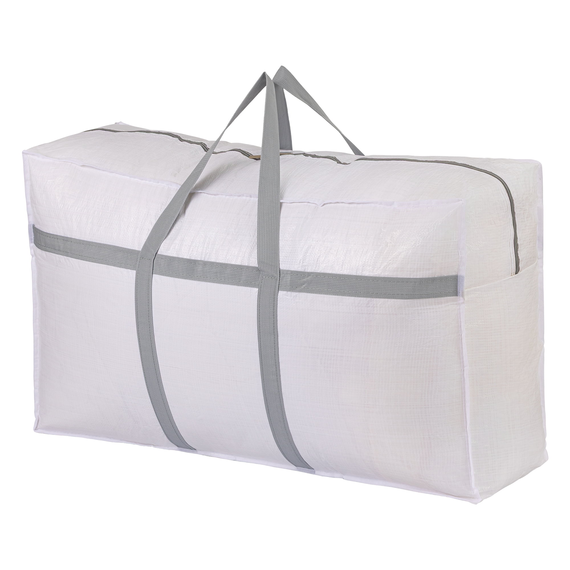 Unique Bargains Clothes Storage Bags for Organizing Clothing White 39.4"x11.8"x22.8"