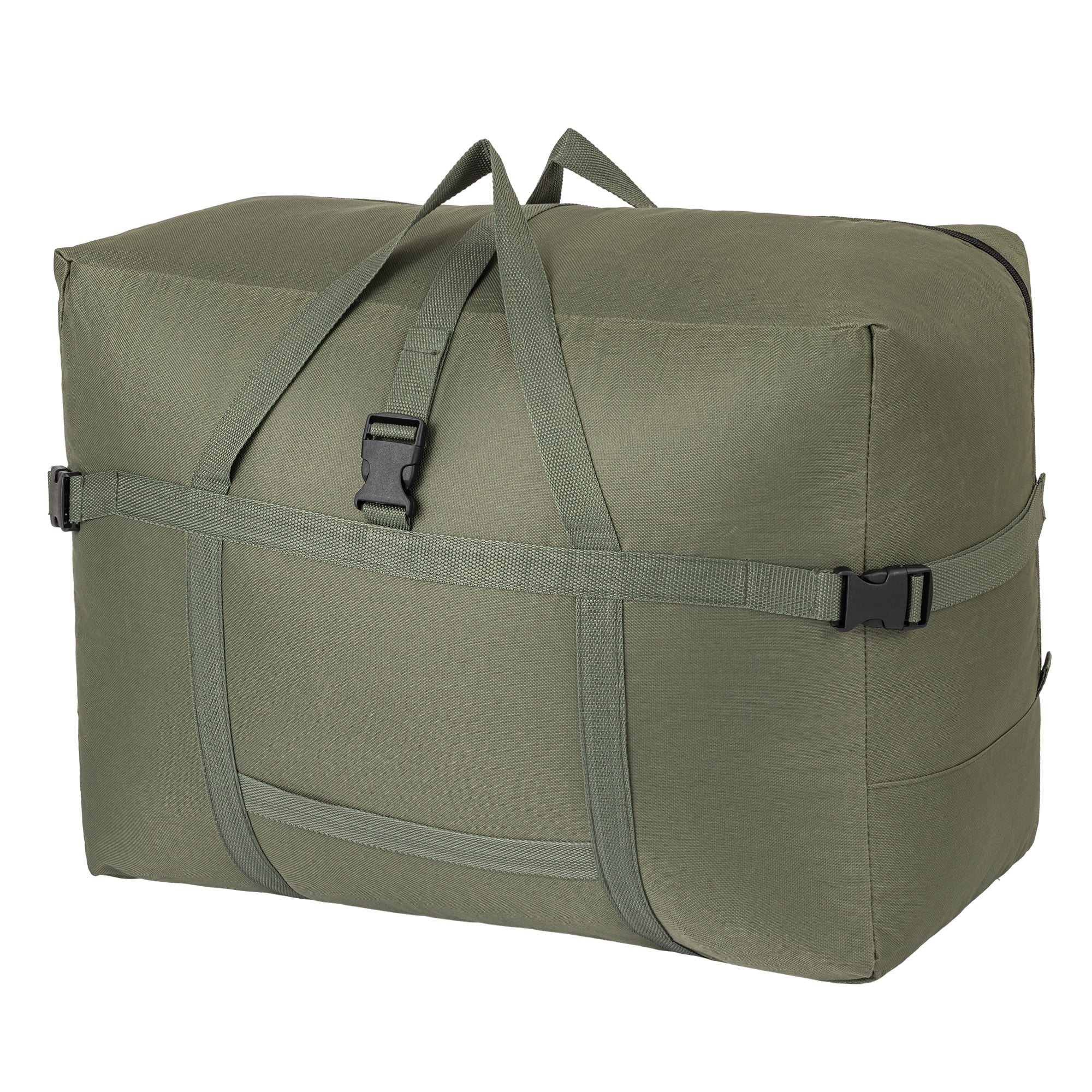 Unique Bargains Clothes Storage Oxford Moving Bag Green 23.6*11.4*16 ...