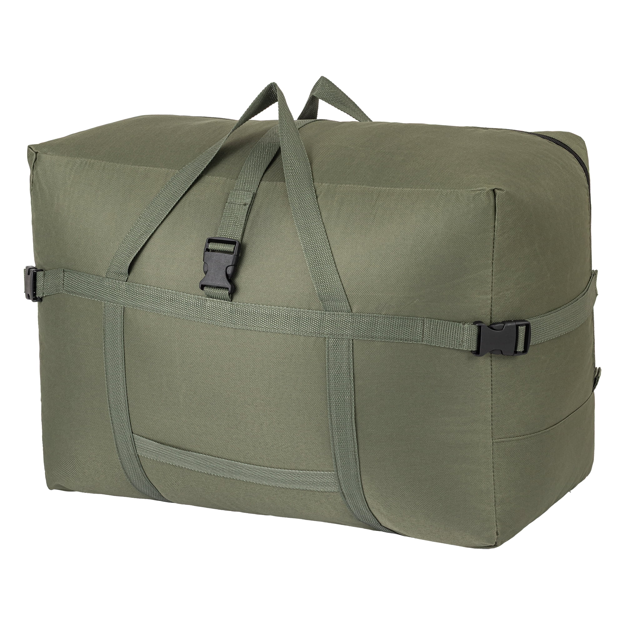 Unique Bargains Clothes Storage Oxford Moving Bag Green 27.6*13.8*18.9in