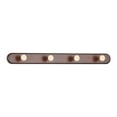 thumbnail image 1 of Unique Bargains Coat Rack Wall Mount Coat Hook for Hanging with 4 Hooks Hat Rack Brown, 1 of 7