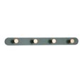 thumbnail image 1 of Unique Bargains Coat Rack Wall Mount Coat Hook for Hanging with 4 Hooks Hat Rack Green, 1 of 7