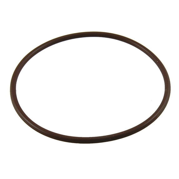 Unique Bargains Coffee Color Fluorine Rubber O Ring Grommets 80mm x 74mm x 3mm