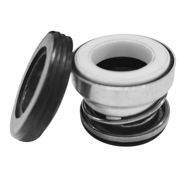 Unique Bargains Coil Spring Rubber Bellows 12mm Inner Dia Mechanical Shaft Seal