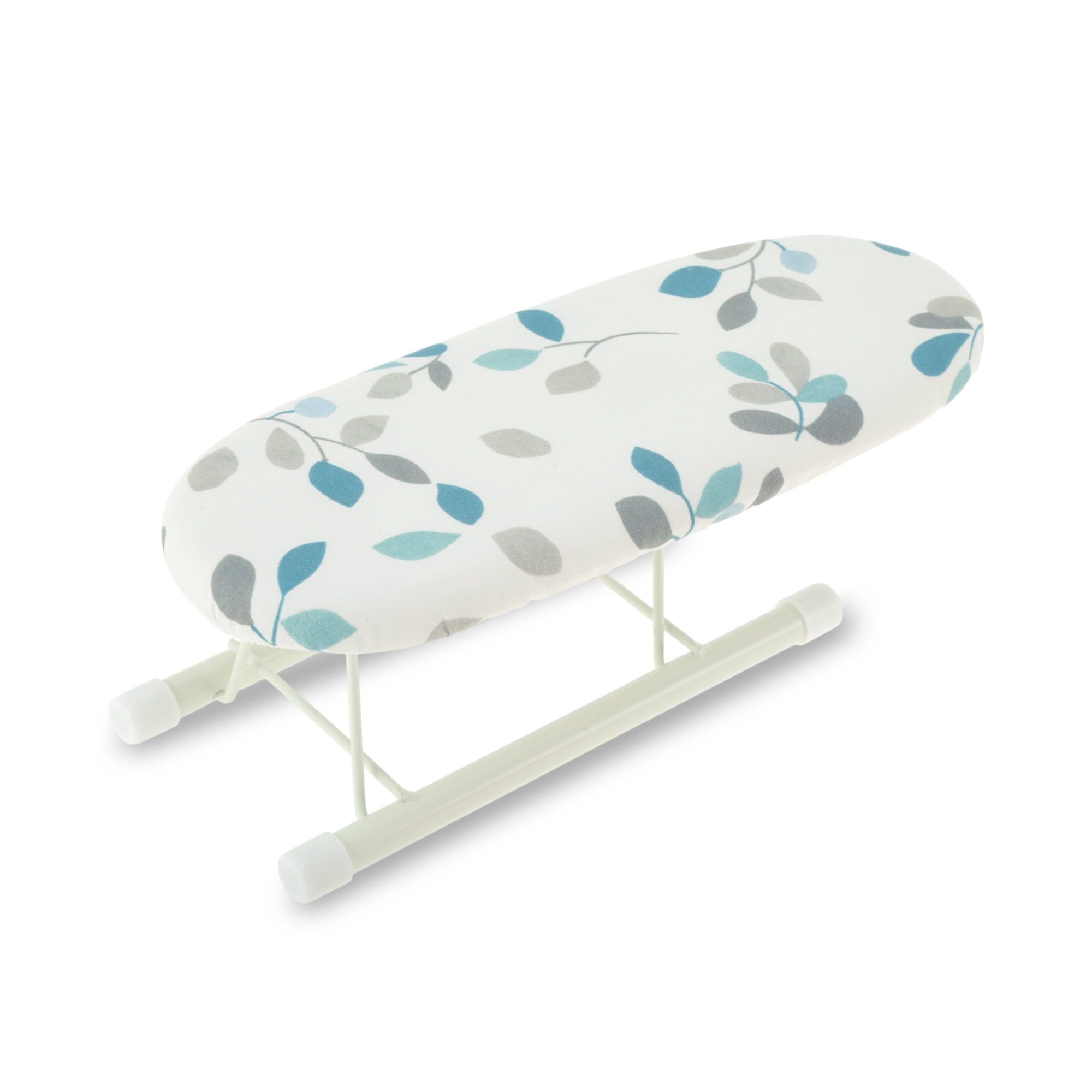 Unique Bargains Collapsible Mini Ironing Board Efficient Ironing Blue, Gray, White