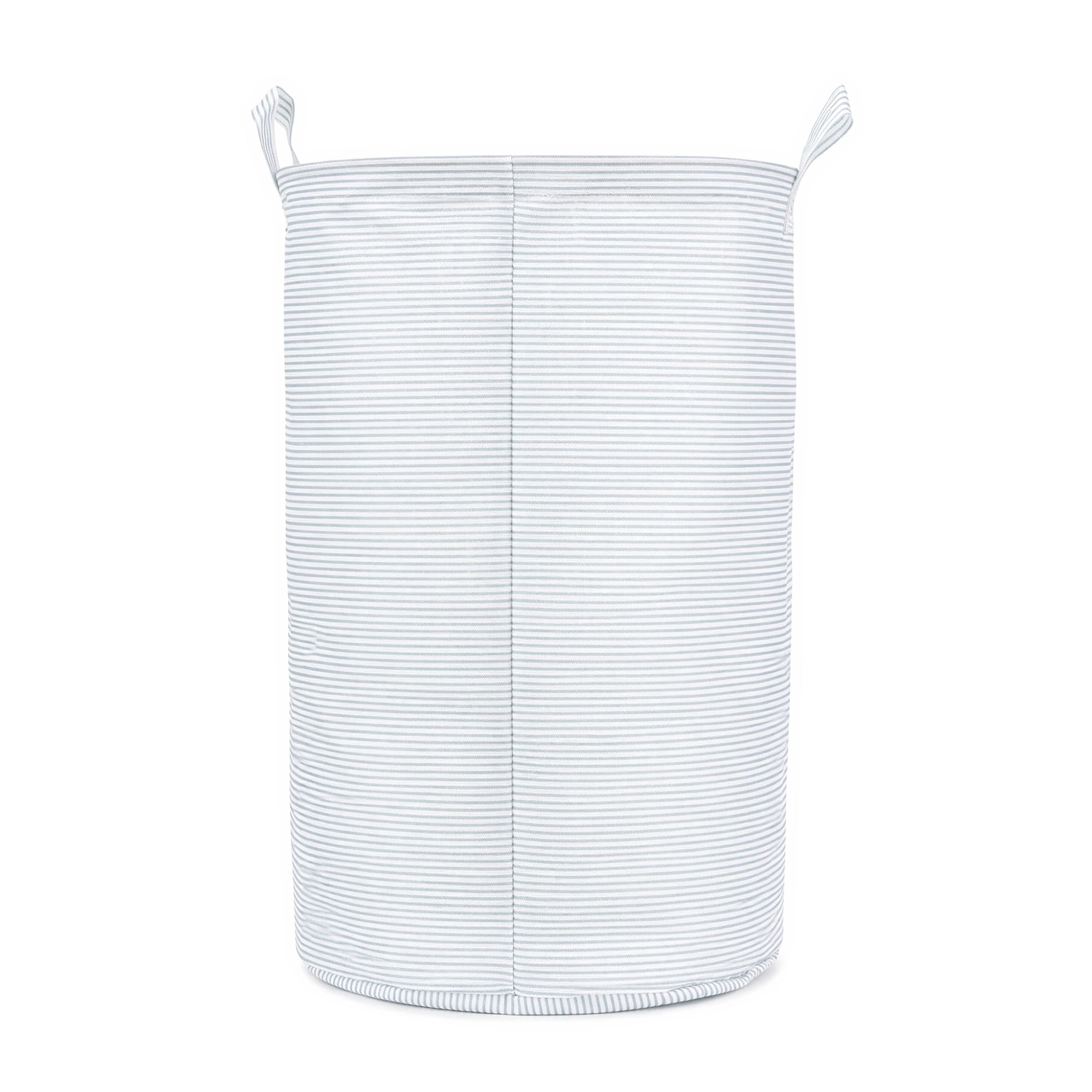 Unique Bargains Collapsible Non-Woven Fabric Hamper with Handles Green 22" x 15.7"
