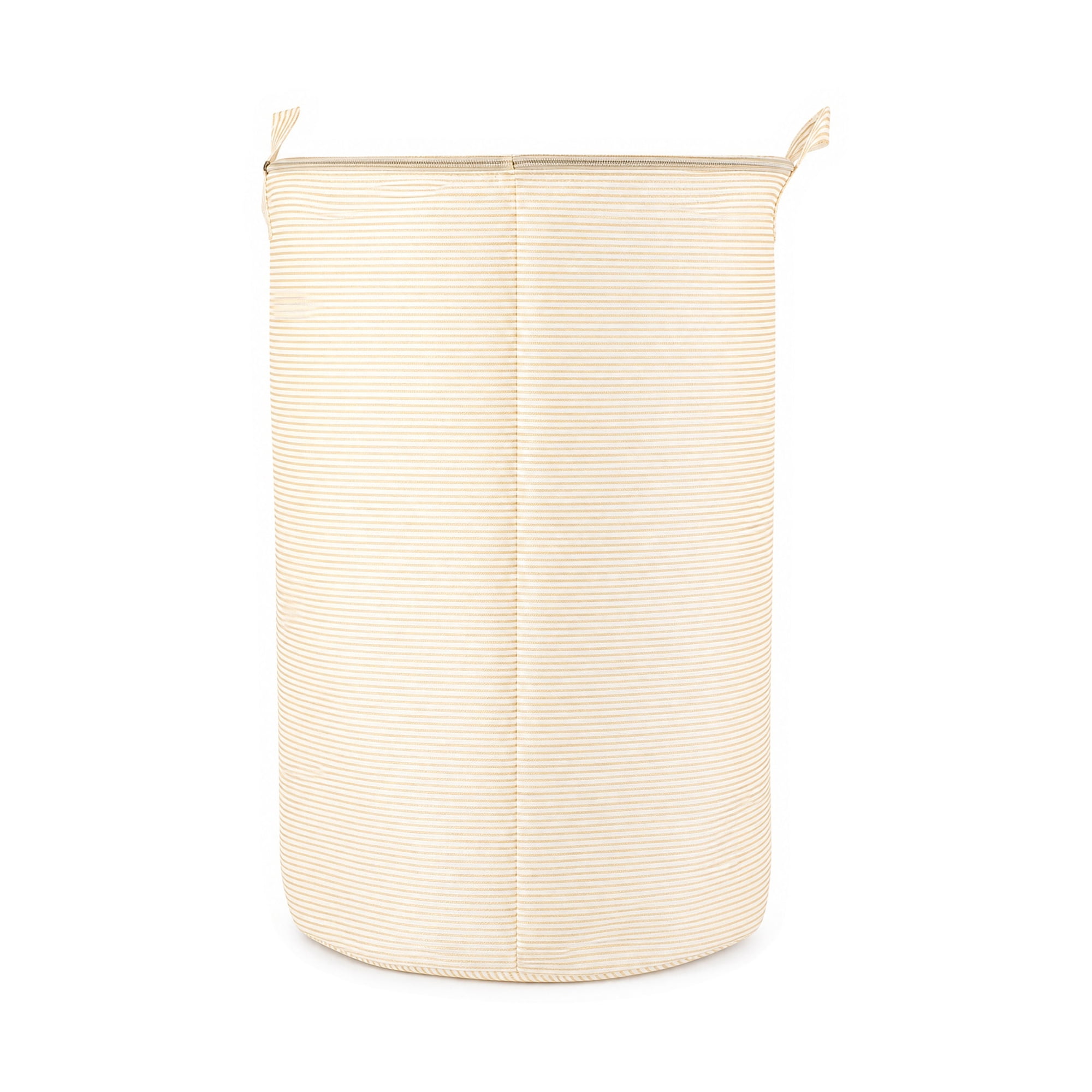 Unique Bargains Collapsible Non-Woven Fabric Hamper with Handles Yellow 11.8" x 15.7"