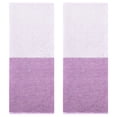 thumbnail image 1 of Unique Bargains Color Block Decorative Hand Towel Set Purple 2-Piece, 1 of 5