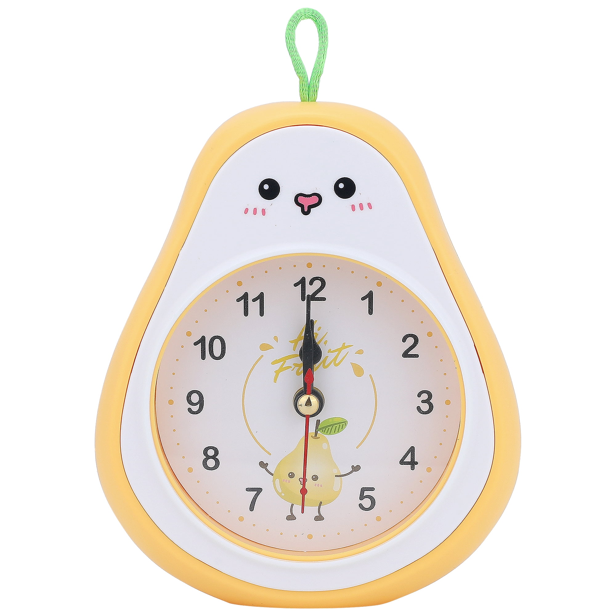 Unique Bargains Colorful Alarm Clock Yellow 4.5"L x 2.2"W x 5.3"H