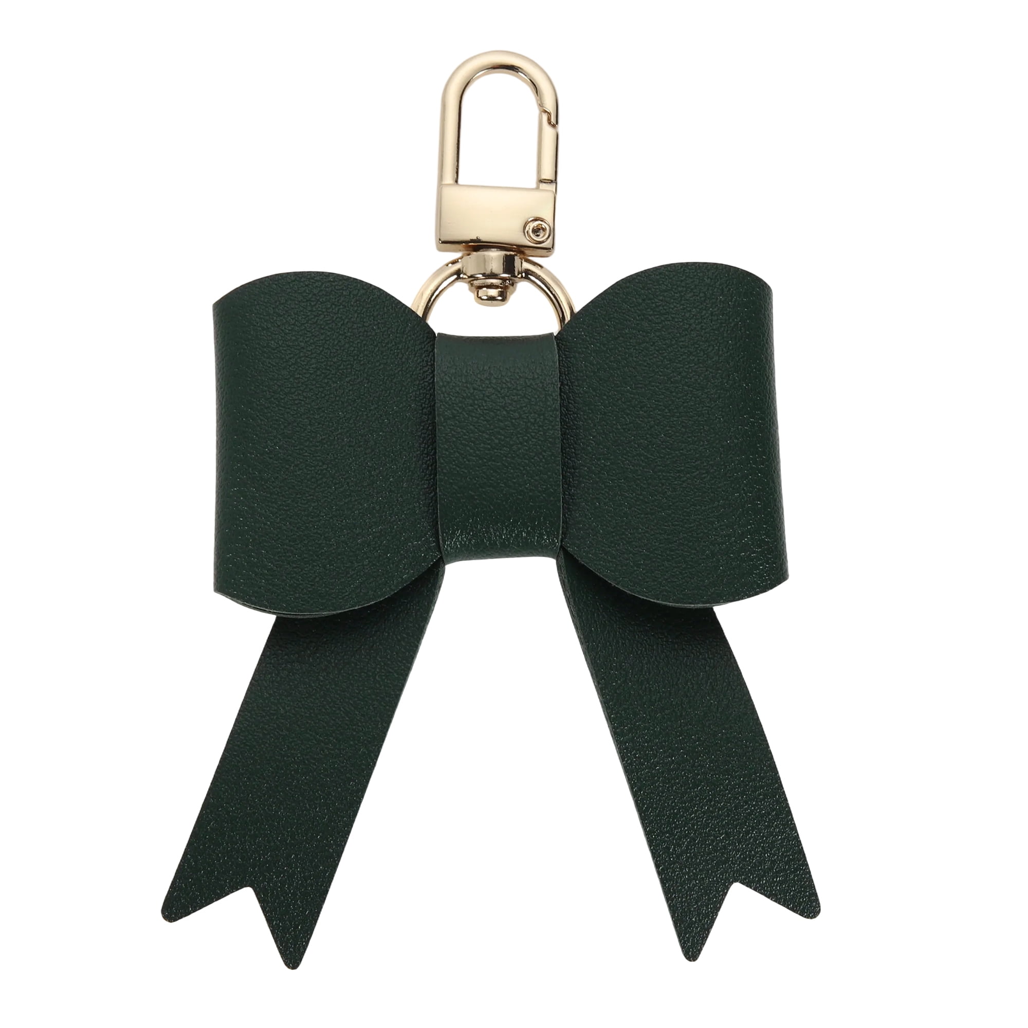 Unique Bargains Colorful Bow Handbag Charms for Gifts And Accessories Blackish Green