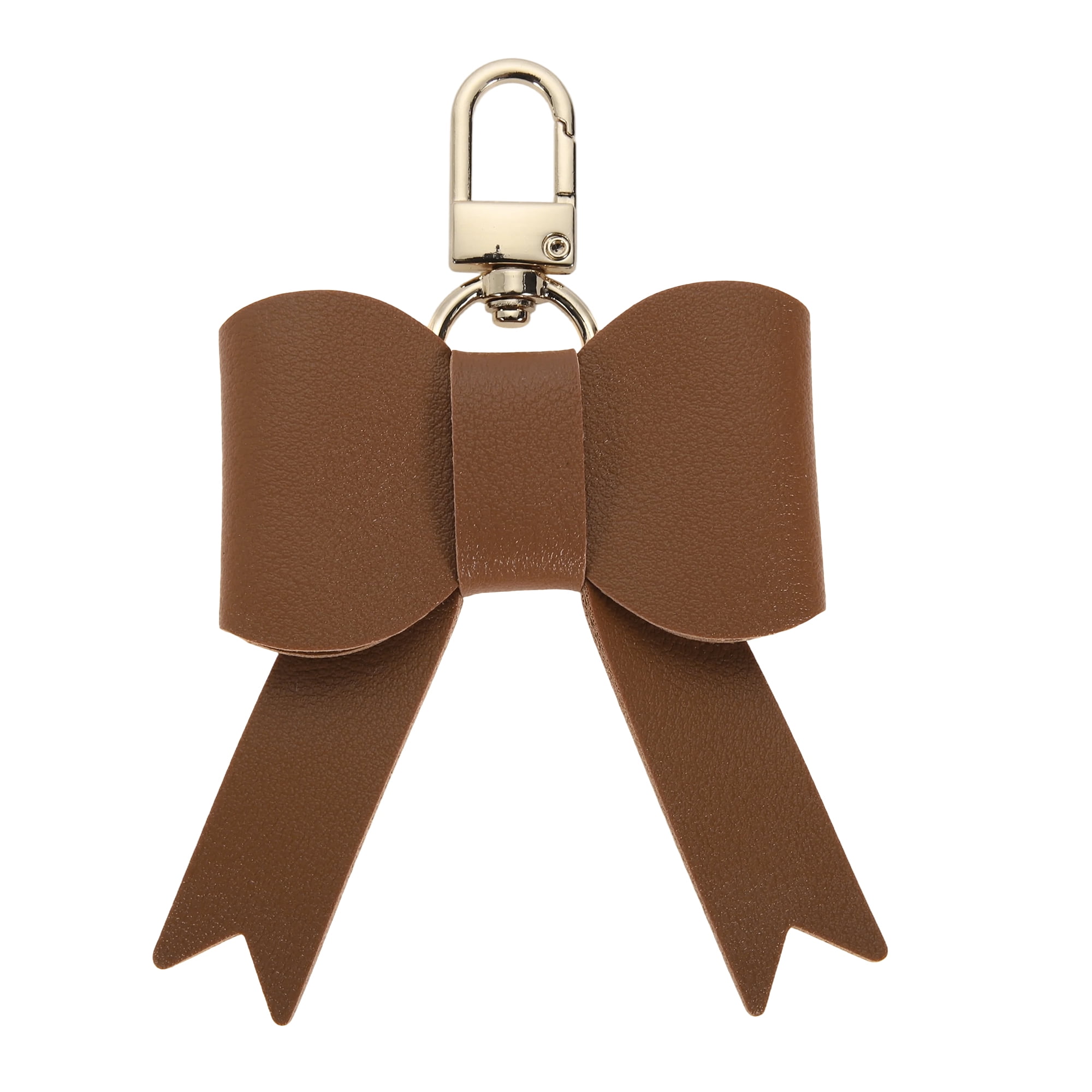 Unique Bargains Colorful Bow Handbag Charms for Gifts And Accessories Brown
