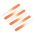 thumbnail image 1 of Unique Bargains 6 Pcs Colorful Glass Multifunctional Nail File Manicure Tool Small Orange, 1 of 6